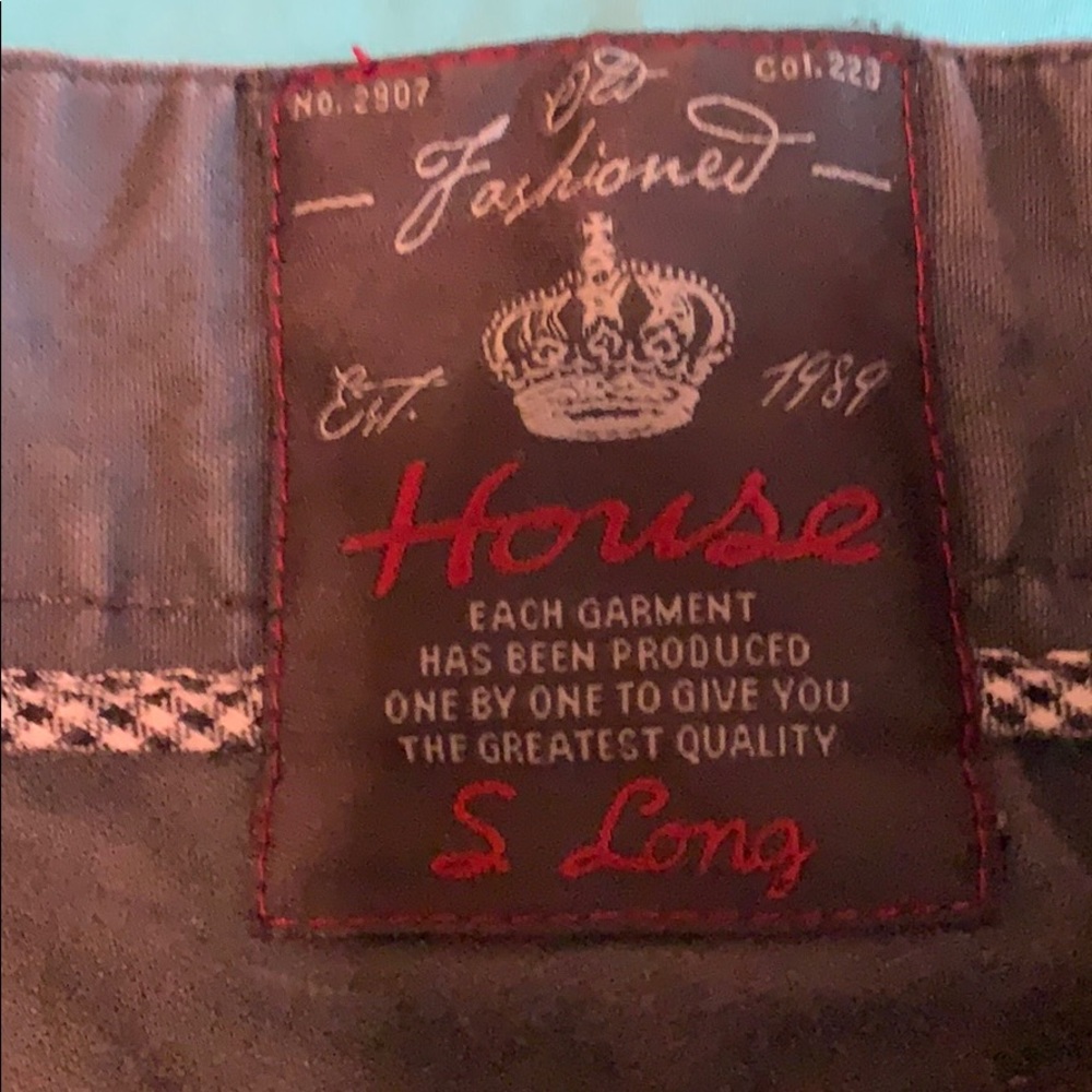 House men/junior chinos New waist 29/Long - Picture 2 of 5